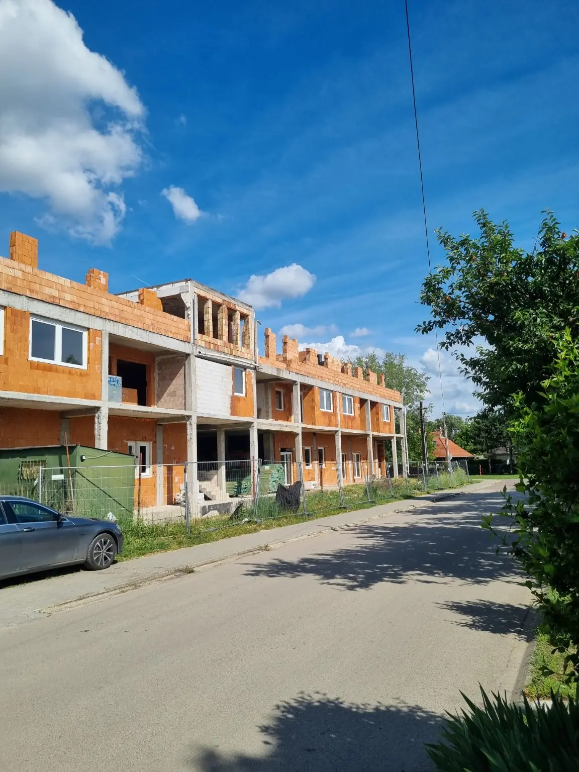 Mártonvásár lakópark – válaszfalazás